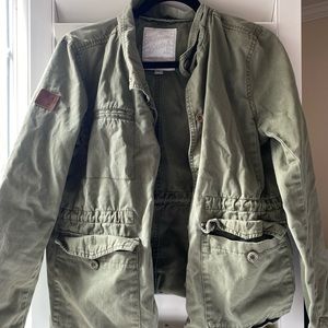 Womens Army Green Element Jacket
